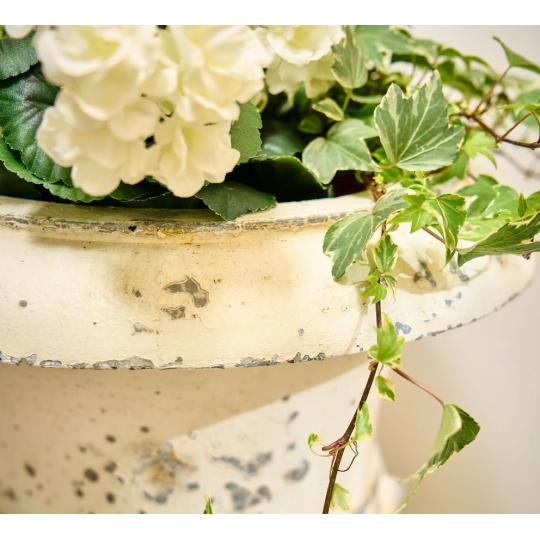vintage shabby chic feher antikolt kaspo vaza viragtarto rusztikus mediterran kulteri asztal dekoracio 875.jpg